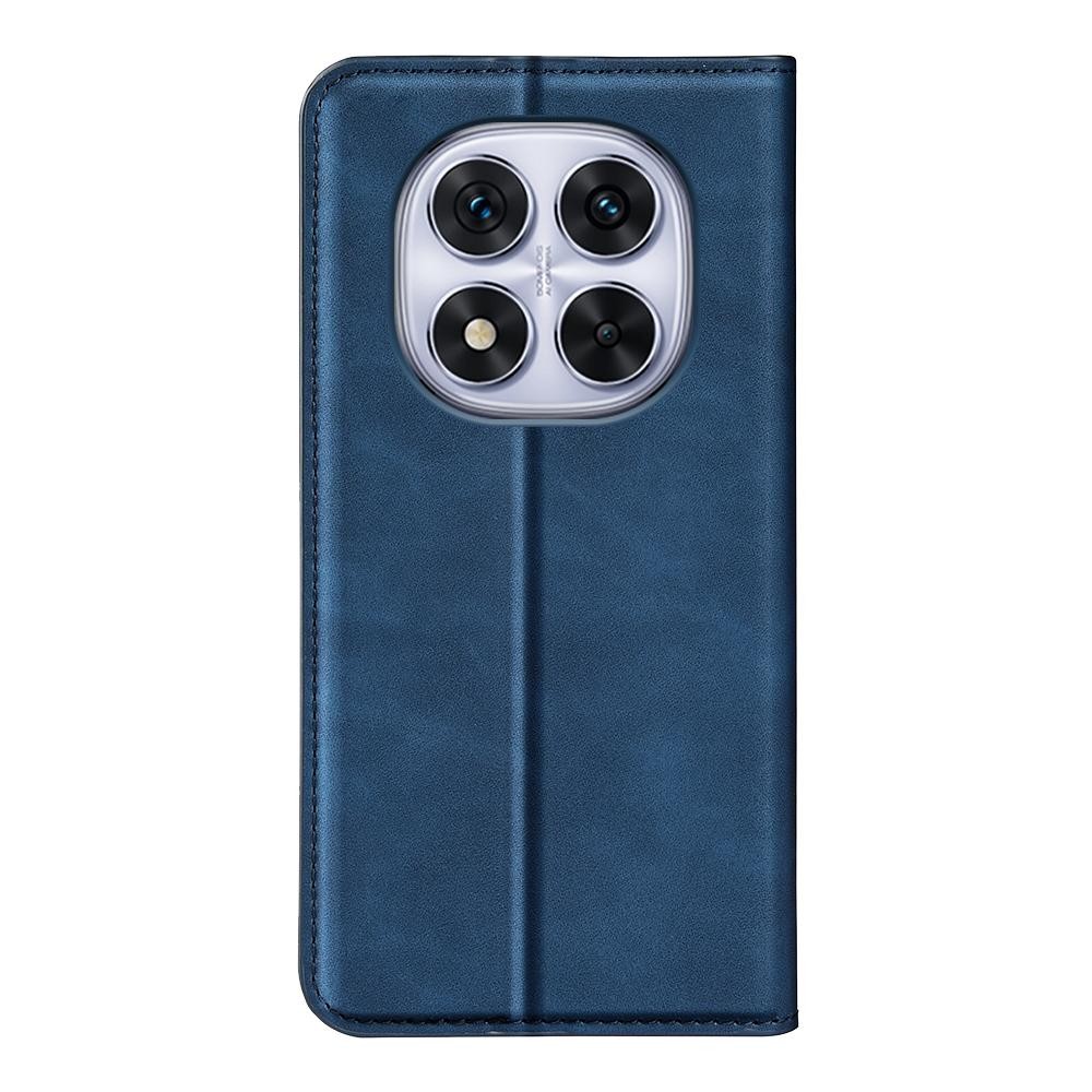 Tel1 Huawei P40 lite Retro-skin Magnetic Suction Θήκη Βιβλίο - Blue