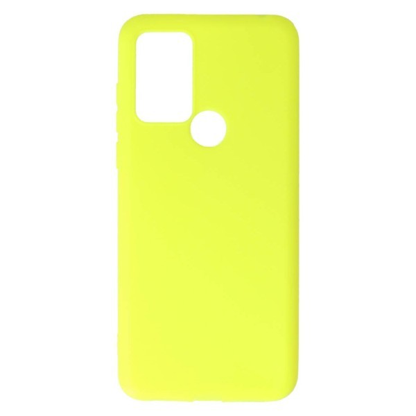 Forcell TCL 306 / 305 / 30 SE / 30 E Matt Θήκη Σιλικόνης - Yellow