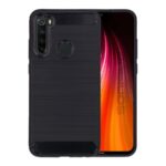 Forcell Xiaomi Redmi Note 8T Brushed Carbon Θήκη Σιλικόνης - Black