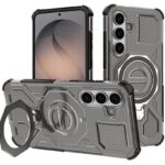 Techsuit Samsung Galaxy S26 5G Carbon Shield Pro Θήκη Σκληρή Διάφανη - Smoke Black