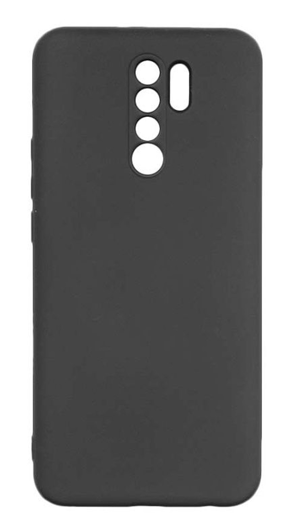 Forcell Xiaomi Redmi 9 Matt Θήκη Σιλικόνης - Black