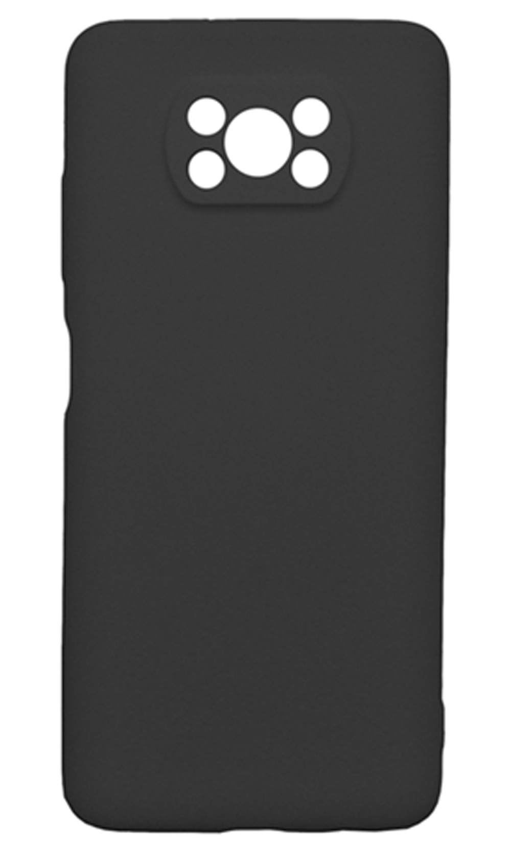 Forcell Xiaomi Poco X3 / X3 NFC / X3 Pro Θήκη Σιλικόνης - Black