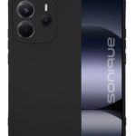 Forcell Xiaomi Redmi Note 14 5G Matt Θήκη Σιλικόνης - Black