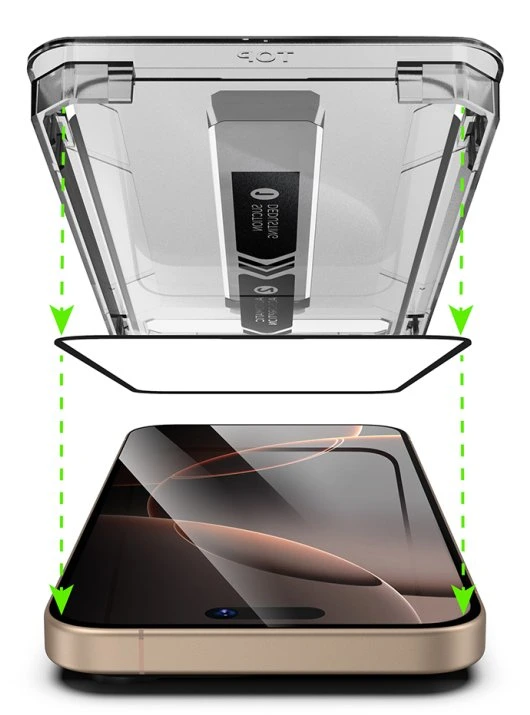 Samsung Galaxy S26 5G Προστασία Οθόνης Φιμέ Techsuit TitanGlass Privacy Full Glue Tempered Glass