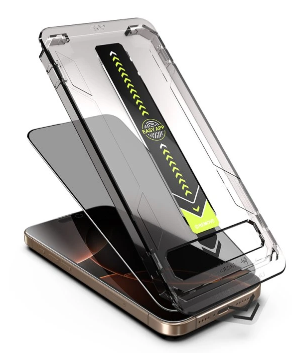 Samsung Galaxy S26 5G Προστασία Οθόνης Φιμέ Techsuit TitanGlass Privacy Full Glue Tempered Glass