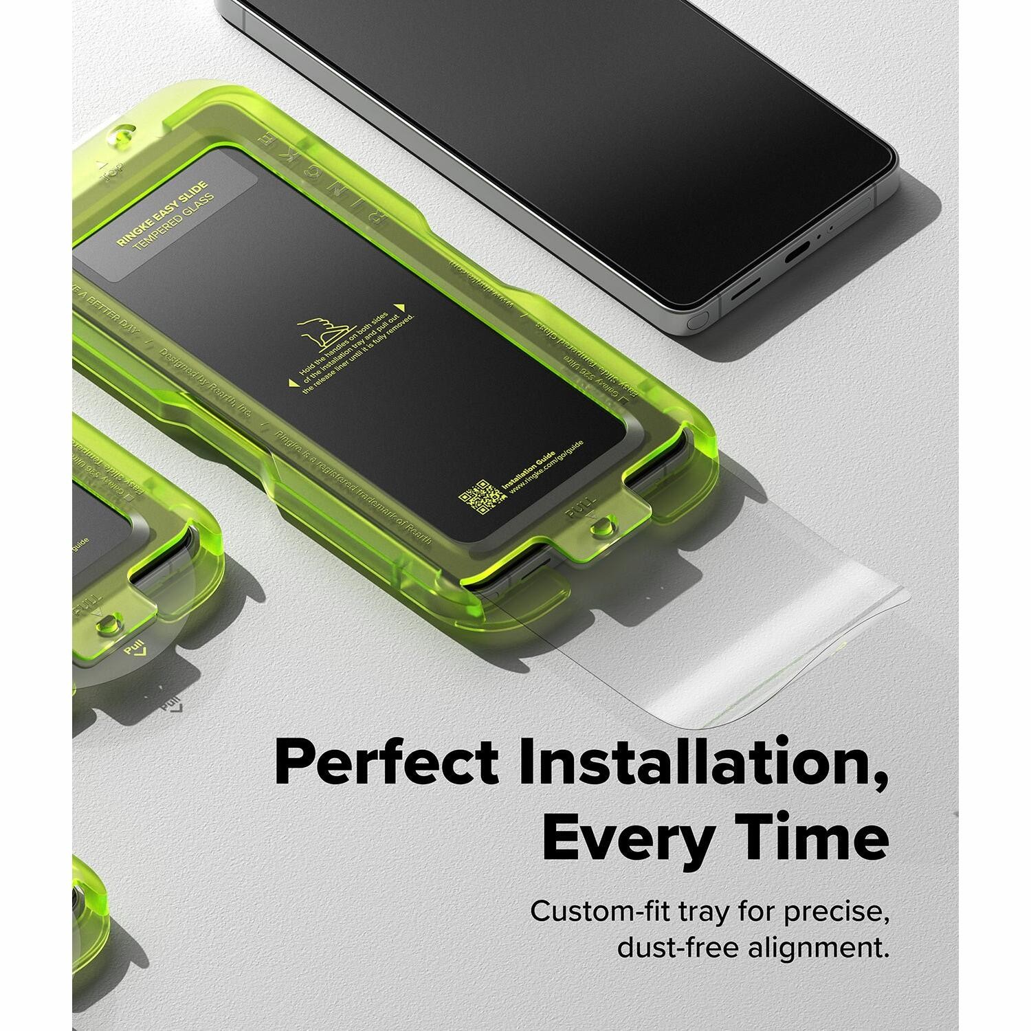 Samsung Galaxy S26 Plus 5G Προστασία Οθόνης Ringke Easy Slide Tempered Glass 2 Pack