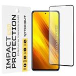 Xiaomi Poco X3 / X3 NFC / X3 Pro Προστασία Οθόνης με Μαύρο Περίγραμμα Techsuit ESD Full Glue Tempered Glass