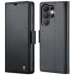 CaseMe 023 Samsung Galaxy S26 Ultra 5G RFID Θήκη Πορτοφόλι Δερμάτινη–Black