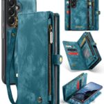 CaseMe 008 Samsung Galaxy A57 5G Θήκη Πορτοφόλι με Αποσπώμενη Θήκη Σιλικόνης - Blue