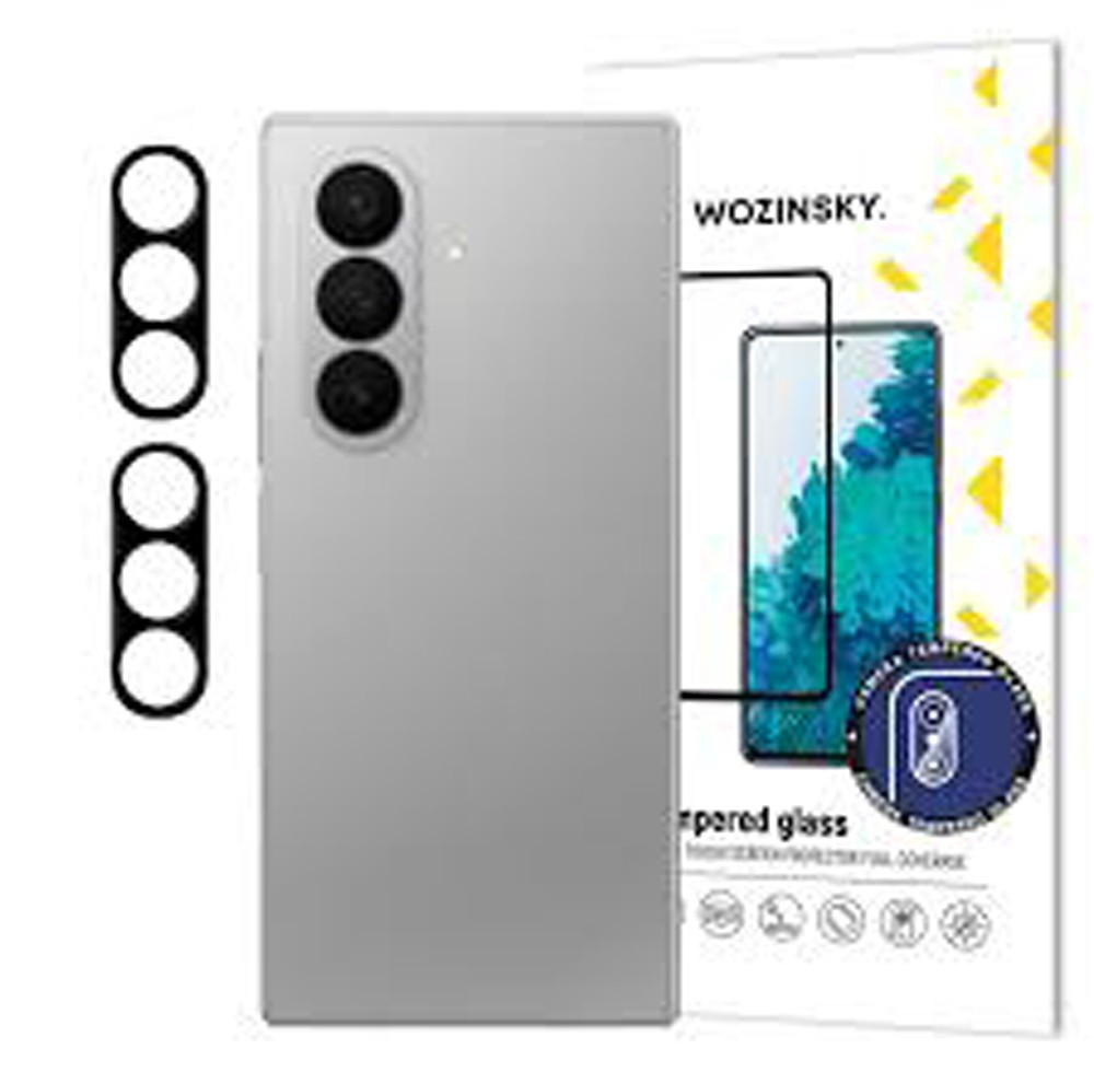 Samsung Galaxy S26 5G Προστασία Κάμερας Wozinsky Tempered Glass Camera Black 2 pcs