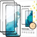 Samsung Galaxy S26 Ultra 5G Προστασία Οθόνης με Περίγραμμα Μαύρο Wozinsky Full Glue Tempered Glass 2 pcs