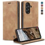 CaseMe 013 Samsung Galaxy A57 5G Retro Leather Θήκη Βιβλίο - Brown