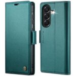 CaseMe 023 Samsung Galaxy A57 5G RFID Θήκη Πορτοφόλι Δερμάτινη – Green
