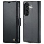 CaseMe 023 Samsung Galaxy A57 5G RFID Θήκη Πορτοφόλι Δερμάτινη –Black