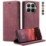 CaseMe 013 Xiaomi 15T Pro 5G Retro Leather Θήκη Βιβλίο -Red