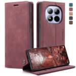 CaseMe 013 Xiaomi Redmi Note 15 Pro 5G Retro Leather Θήκη Βιβλίο -Red