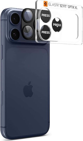 iPhone 17 Pro Προστασία Κάμερας Spigen Glas.tR EZ FIT Optik PRO XL Camera Protector Cover Black