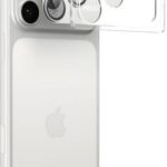iPhone 17 Pro Προστασία Κάμερας Spigen Glas.tR EZ FIT Optik PRO XL Camera Protector Cover Silver