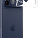 iPhone 17 Pro Προστασία Κάμερας Spigen Glas.tR EZ FIT Optik PRO XL Camera Protector Cover Blue
