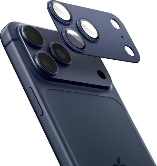 iPhone 17 Pro Προστασία Κάμερας Spigen Glas.tR EZ FIT Optik PRO XL Camera Protector Cover Blue