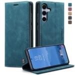 CaseMe 013 Samsung Galaxy S25/S24 5G Retro Leather Θήκη Βιβλίο -Blue