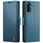 CaseMe 023 Samsung Galaxy A36 5G RFID Θήκη Πορτοφόλι Δερμάτινη – Blue