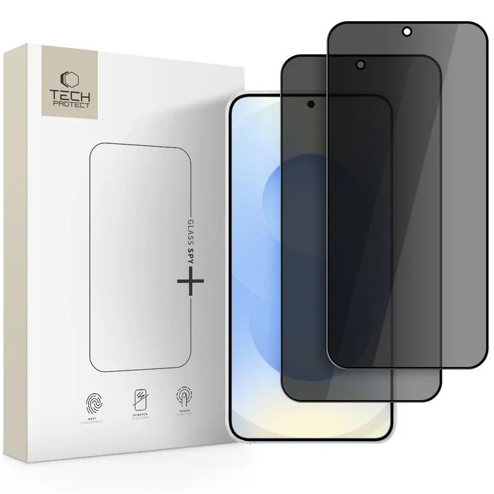 Samsung Galaxy S26 5G Προστασία Οθόνης Φιμέ TECH-PROTECT Privacy SPY + Tempered Glass 2 pack