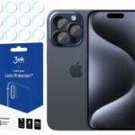 Iphone 15 Pro Max Προστασία Κάμερας 3mk Lens Protection Camera Glass 4 pcs
