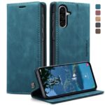 CaseMe 013 Samsung Galaxy A56 5G Retro Leather Θήκη Βιβλίο - Blue