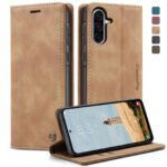 CaseMe 013 Samsung Galaxy A56 5G Retro Leather Θήκη Βιβλίο - Brown