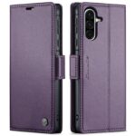 CaseMe 023 Samsung Galaxy A56 5G RFID Θήκη Πορτοφόλι Δερμάτινη –Purple