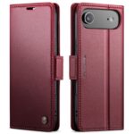 CaseMe 023 iPhone 17 Air RFID Θήκη Πορτοφόλι Δερμάτινη – Red