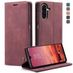 CaseMe 013 Samsung Galaxy A26 5G Retro Leather Θήκη Βιβλίο - Red