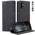 CaseMe 013 Samsung Galaxy A26 5G Retro Leather Θήκη Βιβλίο - Black