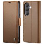 CaseMe 023 Samsung Galaxy S26 Plus 5G RFID Θήκη Πορτοφόλι Δερμάτινη – Brown