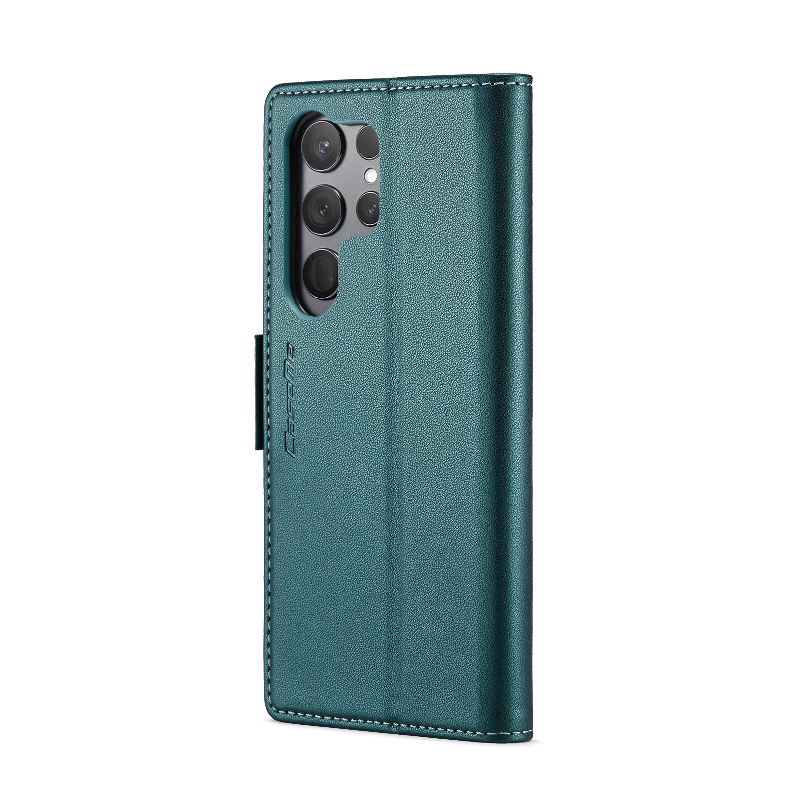 CaseMe 023 Samsung Galaxy S24 Ultra 5G RFID Θήκη Πορτοφόλι Δερμάτινη –Pearly Blue