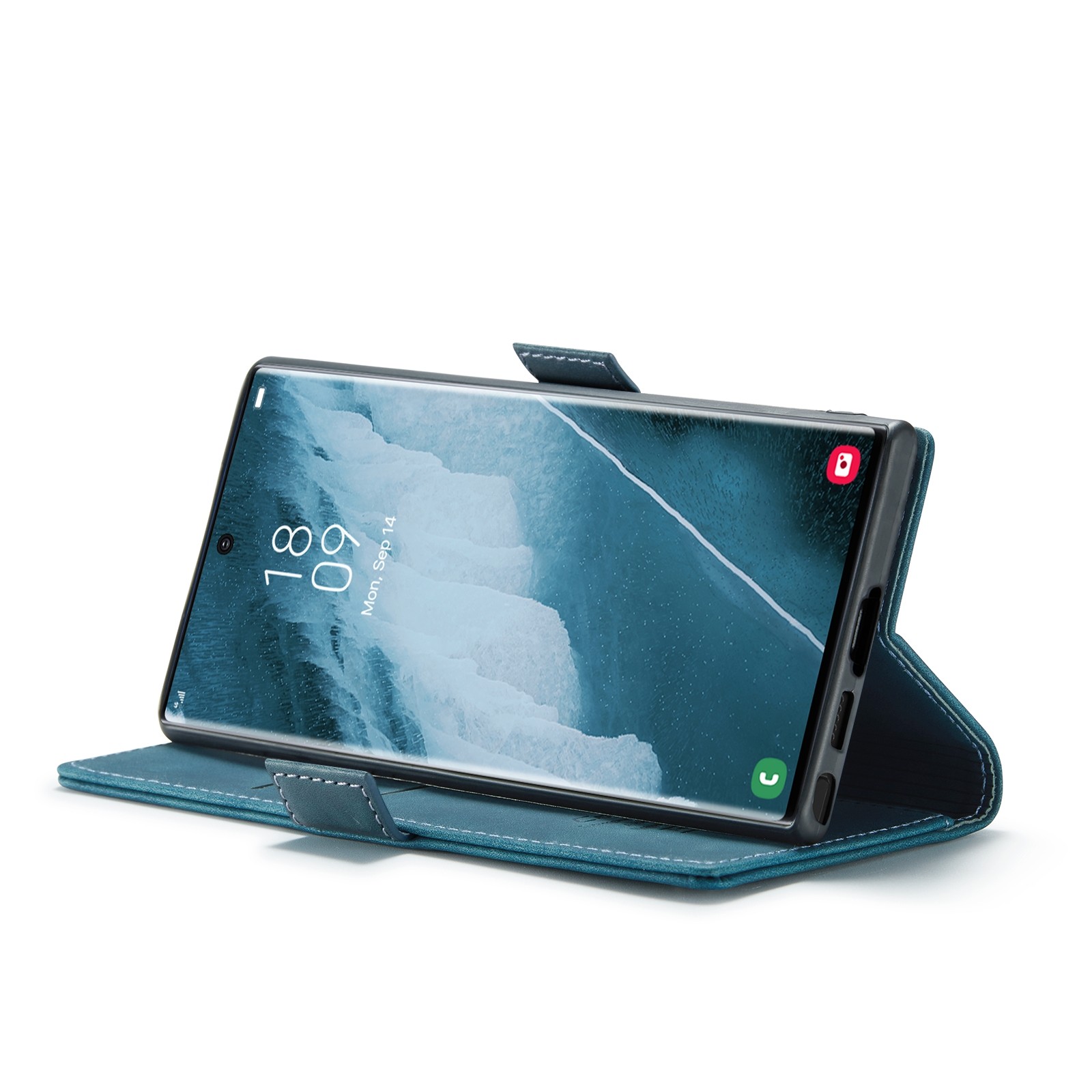 CaseMe 013 Samsung Galaxy S24 Ultra 5G Retro Leather Θήκη Βιβλίο -Blue