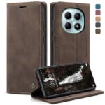 CaseMe 013 Xiaomi Redmi Note 15 4G/5G Retro Leather Θήκη Βιβλίο -Coffee