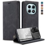 CaseMe 013 Xiaomi Redmi Note 15 4G/5G Retro Leather Θήκη Βιβλίο -Black
