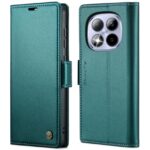 CaseMe 023 Xiaomi Redmi Note 15 Pro 4G RFID Θήκη Πορτοφόλι Δερμάτινη –Green