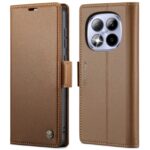 CaseMe 023 Xiaomi Redmi Note 15 Pro 4G RFID Θήκη Πορτοφόλι Δερμάτινη –Brown