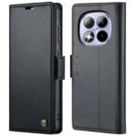 CaseMe 023 Xiaomi Redmi Note 15 Pro 4G RFID Θήκη Πορτοφόλι Δερμάτινη –Black