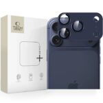 iPhone 17 Pro Max Tech - Protect Fit+ Προστασία Κάμερας Full Face Tempered Glass Camera Deep Blue