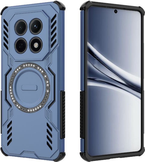 Xiaomi Redmi Note 15 Pro 4G Butterfly Armor MagSafe Magnetic Ring Shockproof Blue -Θήκη Σκληρή