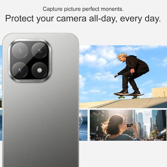 Xiaomi 15T Προστασία Κάμερας Techsuit Full Tempered Glass Camera Black