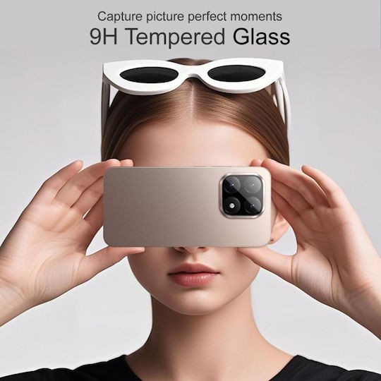 Xiaomi 15T Προστασία Κάμερας Techsuit Full Tempered Glass Camera Black
