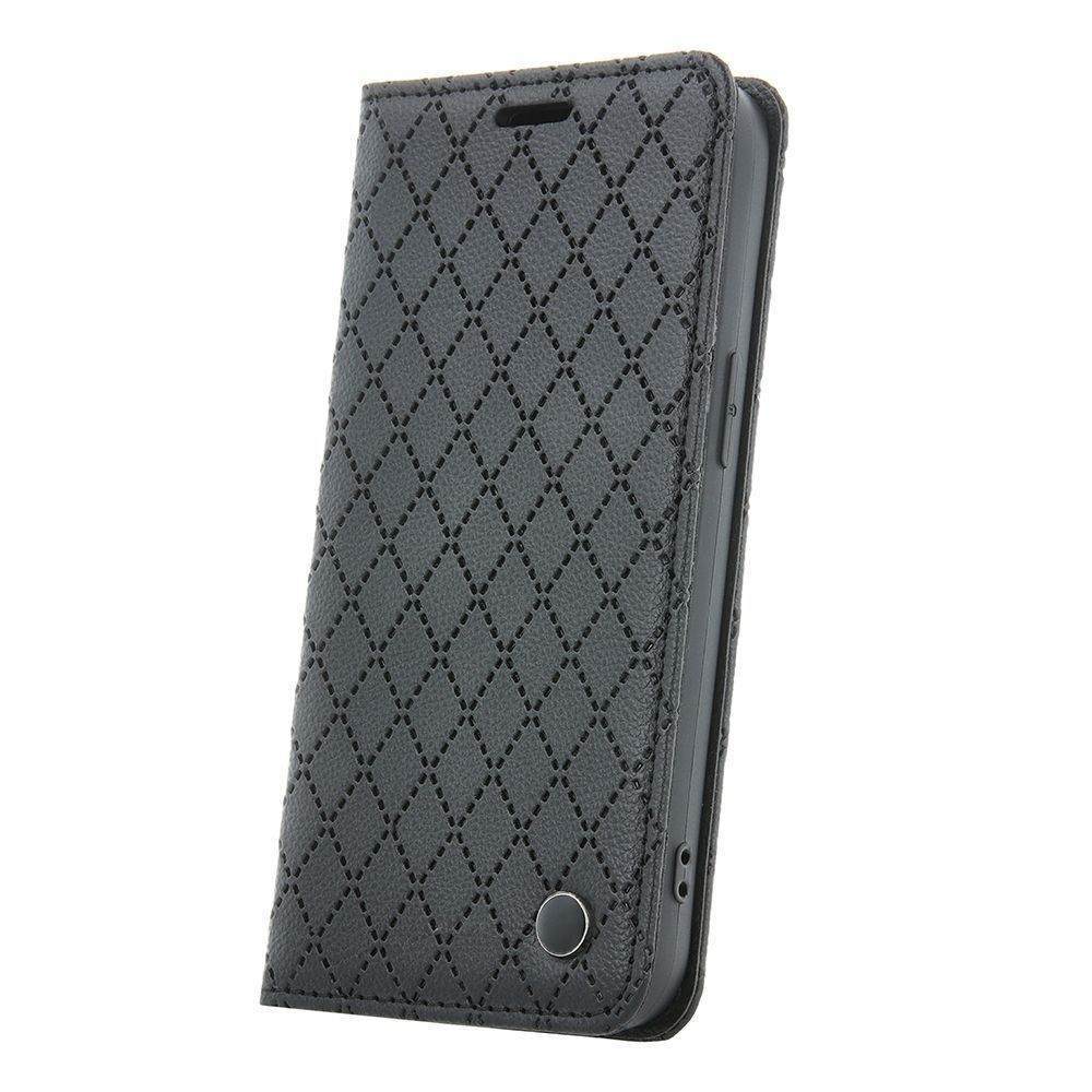 Tel1 Motorola Edge 40 Neo 5G Smart Caro Θήκη Βιβλίο - Black
