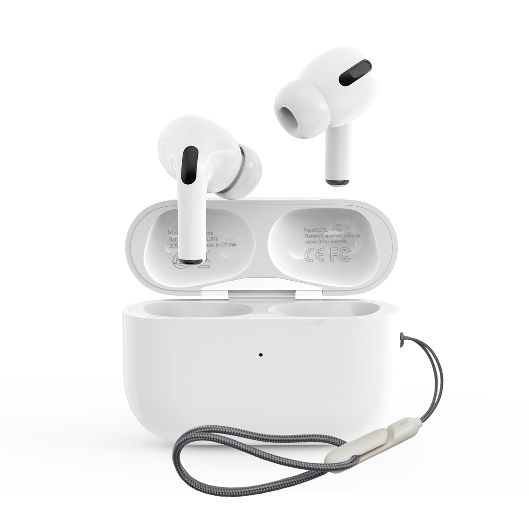 XO Q5Pods Bluetooth Handsfree In-ear Ακουστικά με θήκη Φόρτισης Λευκά