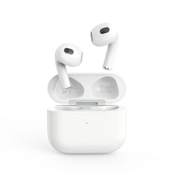 XO Q4Pods Bluetooth Handsfree In-ear Ακουστικά με θήκη Φόρτισης Λευκά