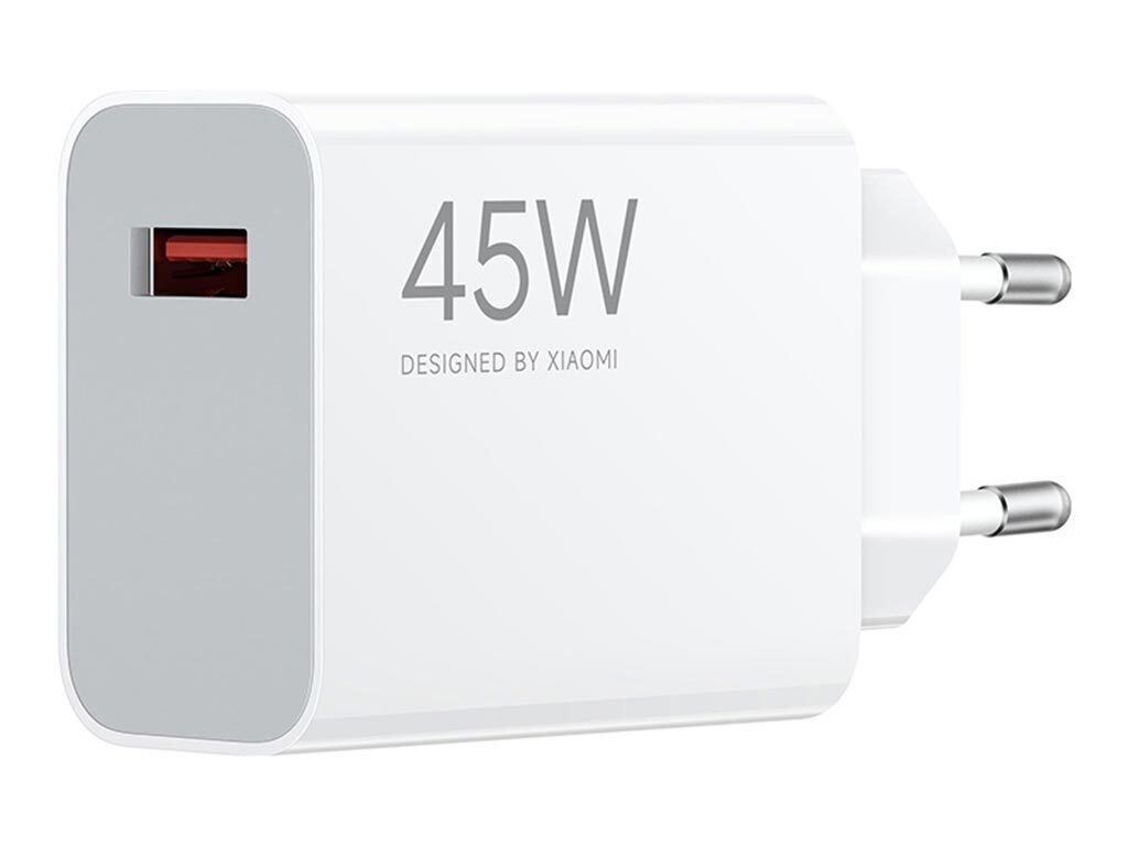 Xiaomi Φορτιστής Χωρίς Καλώδιο με 1 Θύρα USB-A 45W Turbo Charging Λευκός